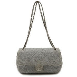 Chanel Glitter Fabric Chain Shoulder Bag